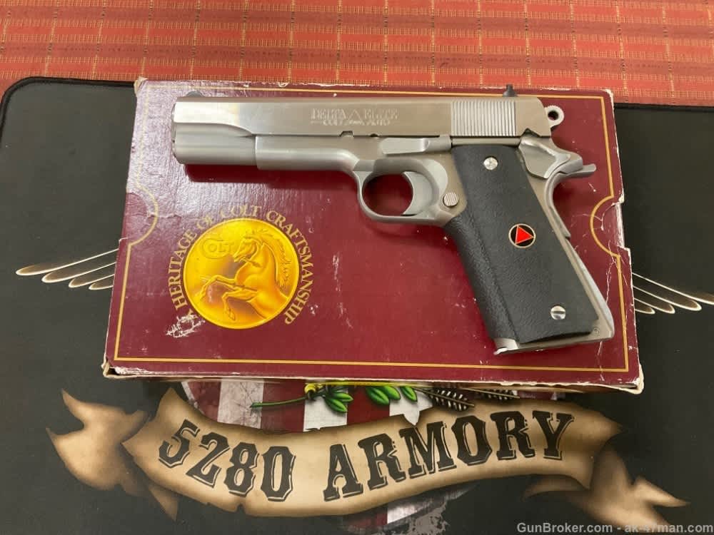 colt delta elite 10mm stainless 1989 5280 Armory co-img-11