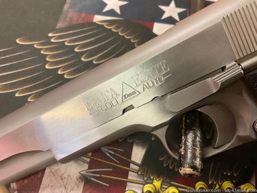 colt delta elite 10mm stainless 1989 5280 Armory co-img-2