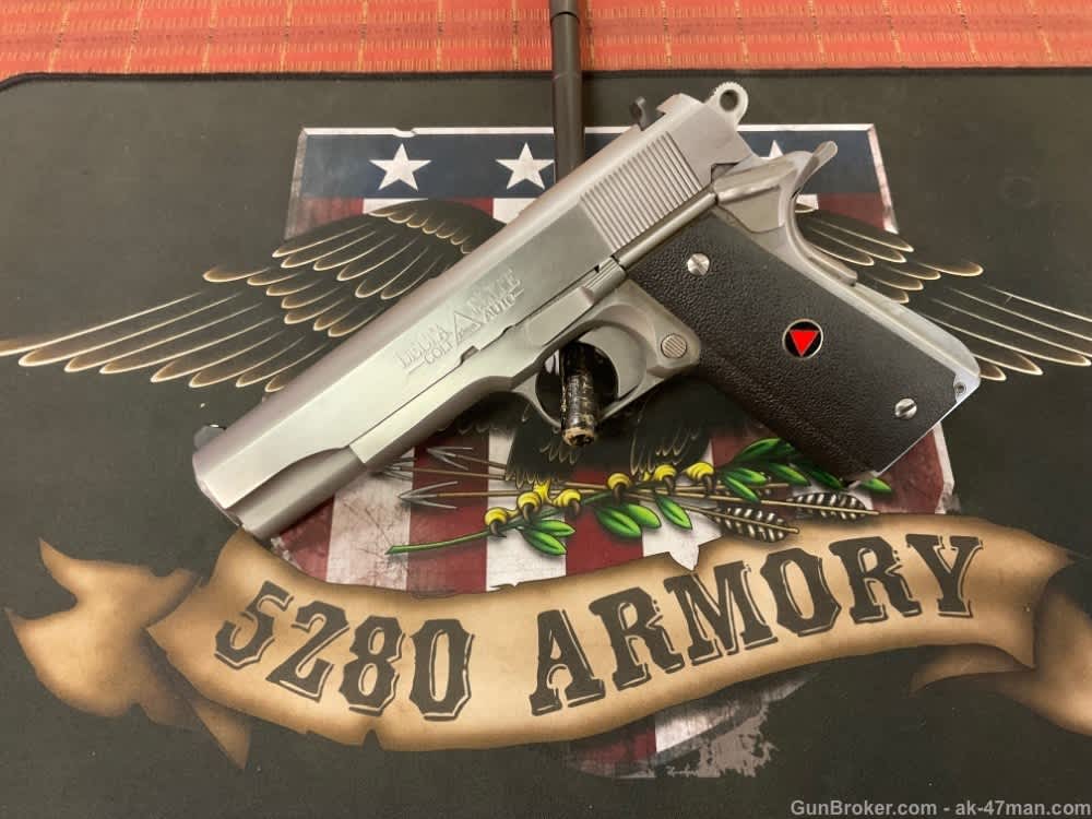 colt delta elite 10mm stainless 1989 5280 Armory co-img-0