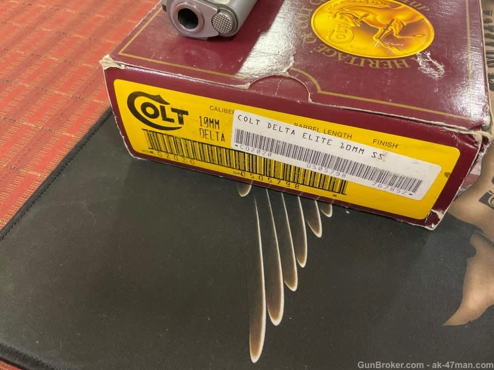 colt delta elite 10mm stainless 1989 5280 Armory co-img-12