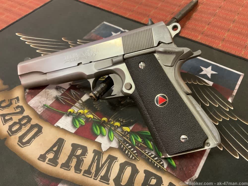 colt delta elite 10mm stainless 1989 5280 Armory co-img-1