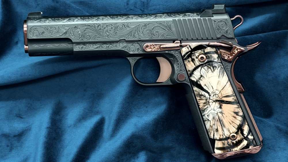 Kings River Custom KRC Level 3 DLC Copper 1911 45acp 5" Engraved LAYAWAY-img-7