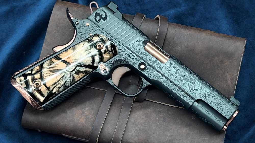 Kings River Custom KRC Level 3 DLC Copper 1911 45acp 5" Engraved LAYAWAY-img-3