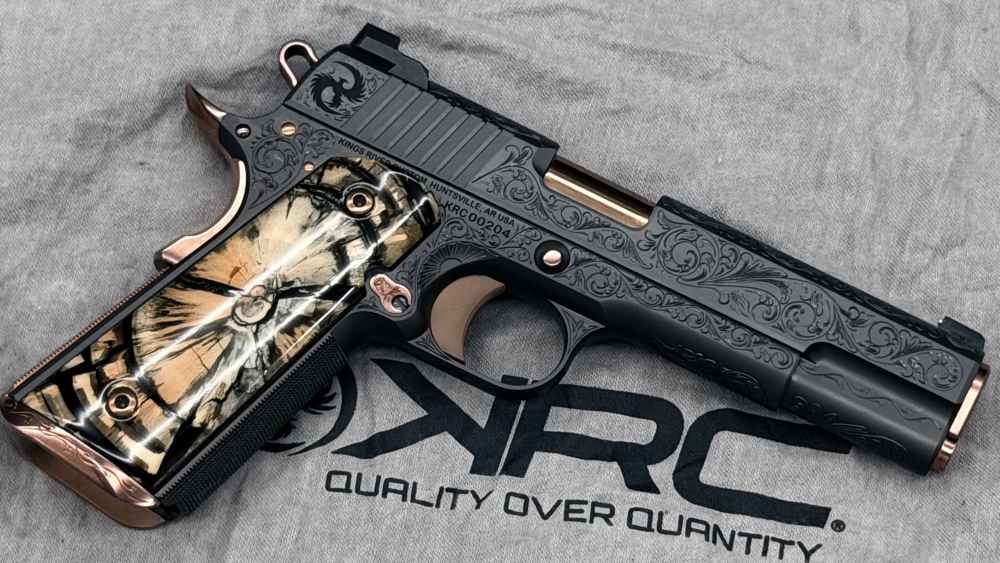Kings River Custom KRC Level 3 DLC Copper 1911 45acp 5" Engraved LAYAWAY-img-38