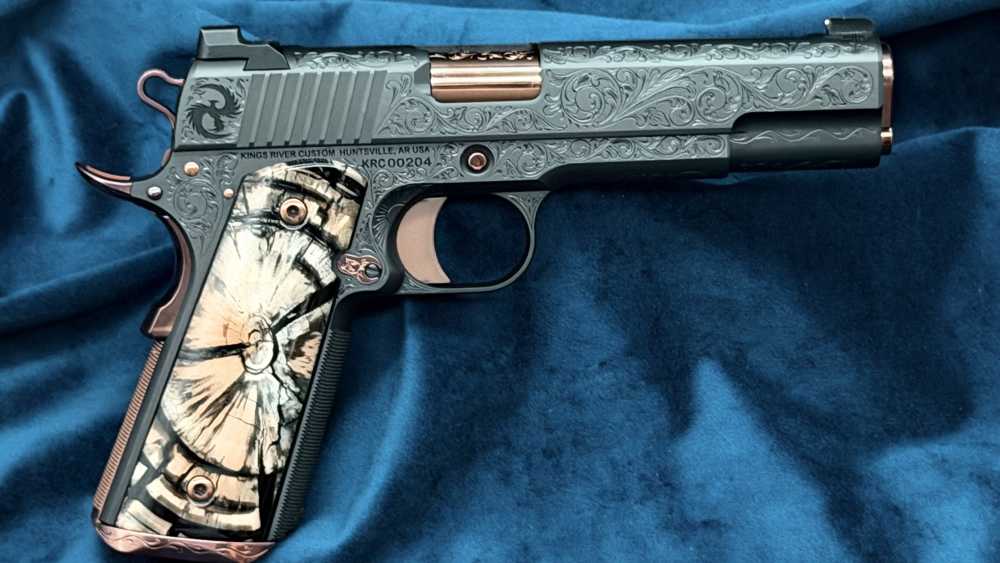 Kings River Custom KRC Level 3 DLC Copper 1911 45acp 5" Engraved LAYAWAY-img-12