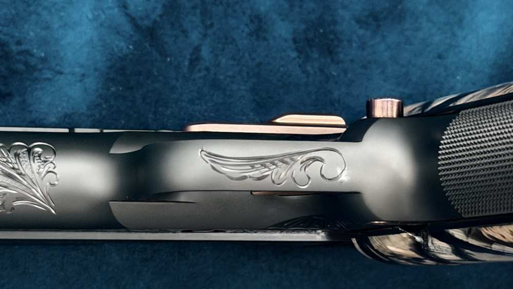 Kings River Custom KRC Level 3 DLC Copper 1911 45acp 5" Engraved LAYAWAY-img-20