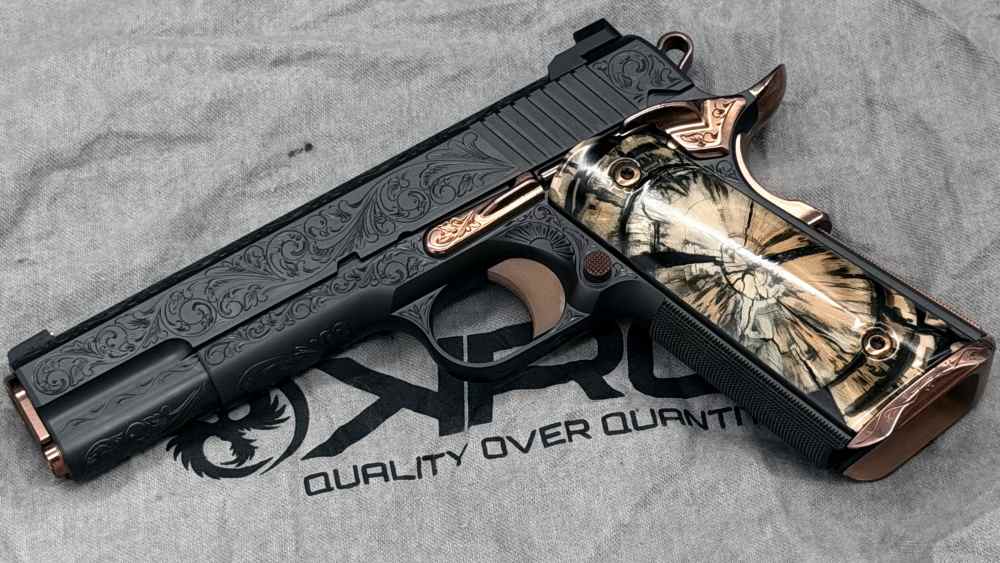 Kings River Custom KRC Level 3 DLC Copper 1911 45acp 5" Engraved LAYAWAY-img-37