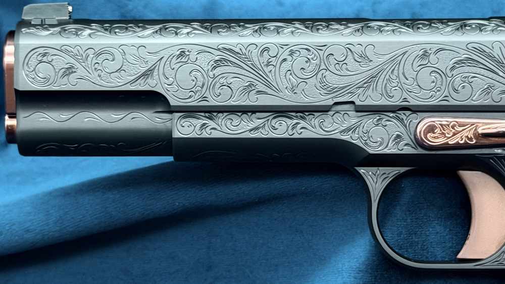Kings River Custom KRC Level 3 DLC Copper 1911 45acp 5" Engraved LAYAWAY-img-10
