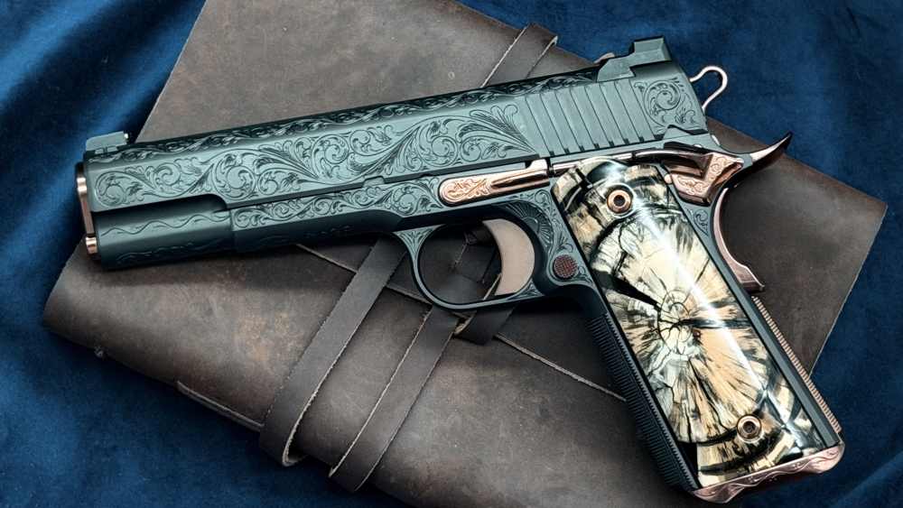 Kings River Custom KRC Level 3 DLC Copper 1911 45acp 5" Engraved LAYAWAY-img-0