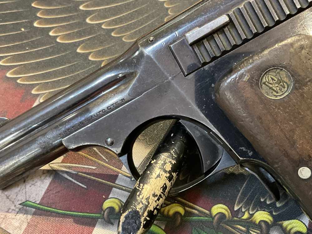 Smith & Wesson model 1913 35 s&w semi auto pistol 5280 armory co-img-3