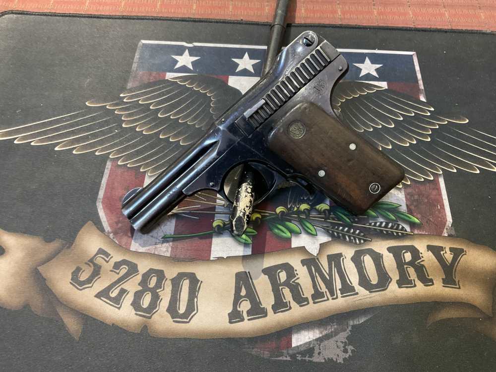 Smith & Wesson model 1913 35 s&w semi auto pistol 5280 armory co-img-0