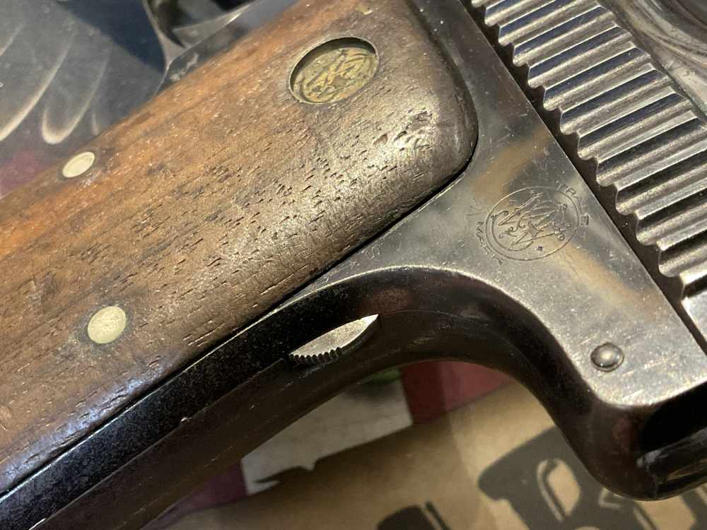 Smith & Wesson model 1913 35 s&w semi auto pistol 5280 armory co-img-14