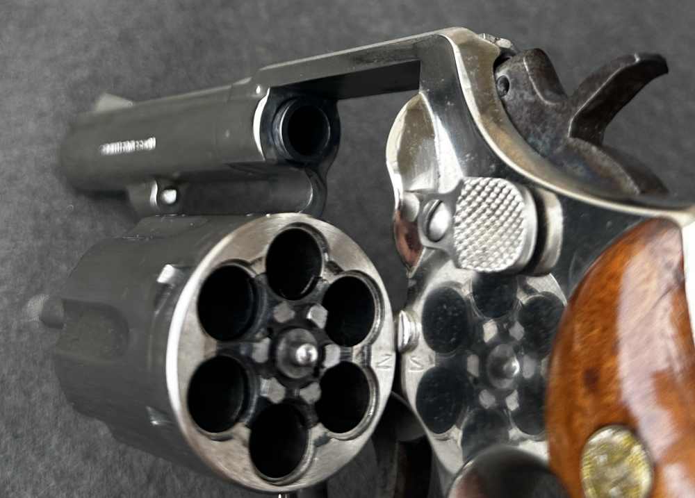 S&W 13-2 .357 Mag, Bright Nickel, 4” Heavy Barrel, Pinned & Recessed, 1979-img-33