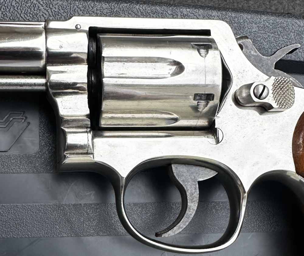S&W 13-2 .357 Mag, Bright Nickel, 4” Heavy Barrel, Pinned & Recessed, 1979-img-12