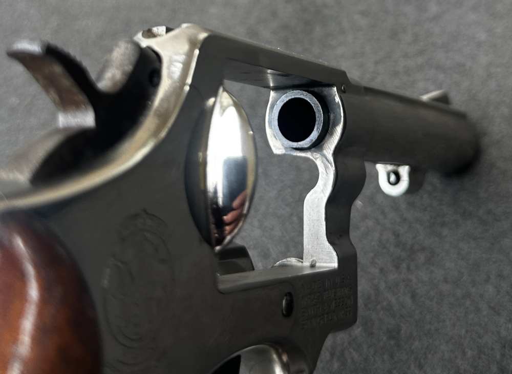 S&W 13-2 .357 Mag, Bright Nickel, 4” Heavy Barrel, Pinned & Recessed, 1979-img-32