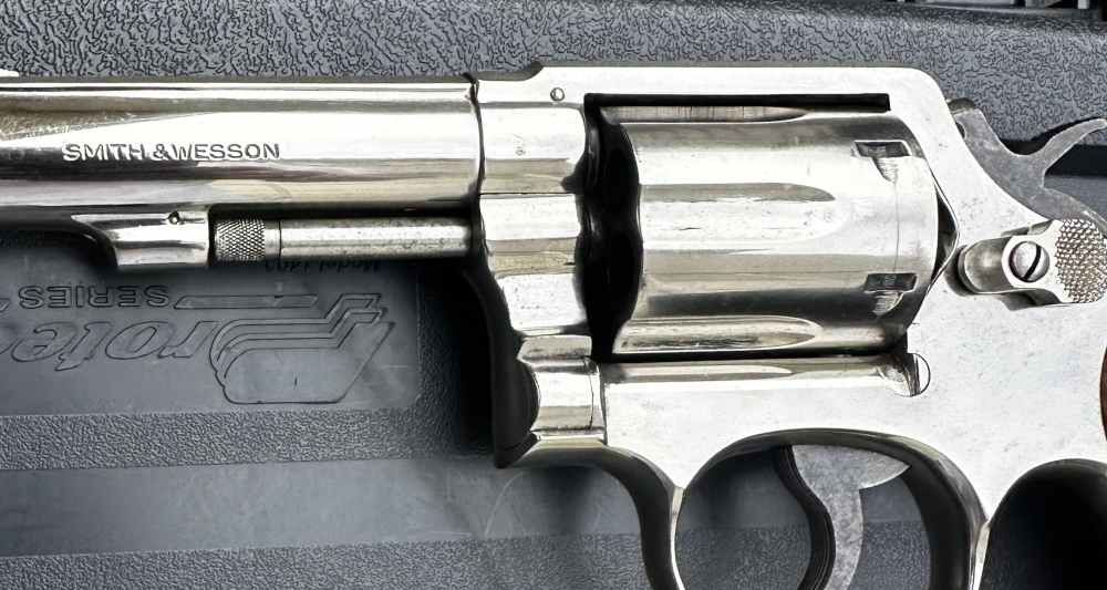 S&W 13-2 .357 Mag, Bright Nickel, 4” Heavy Barrel, Pinned & Recessed, 1979-img-14