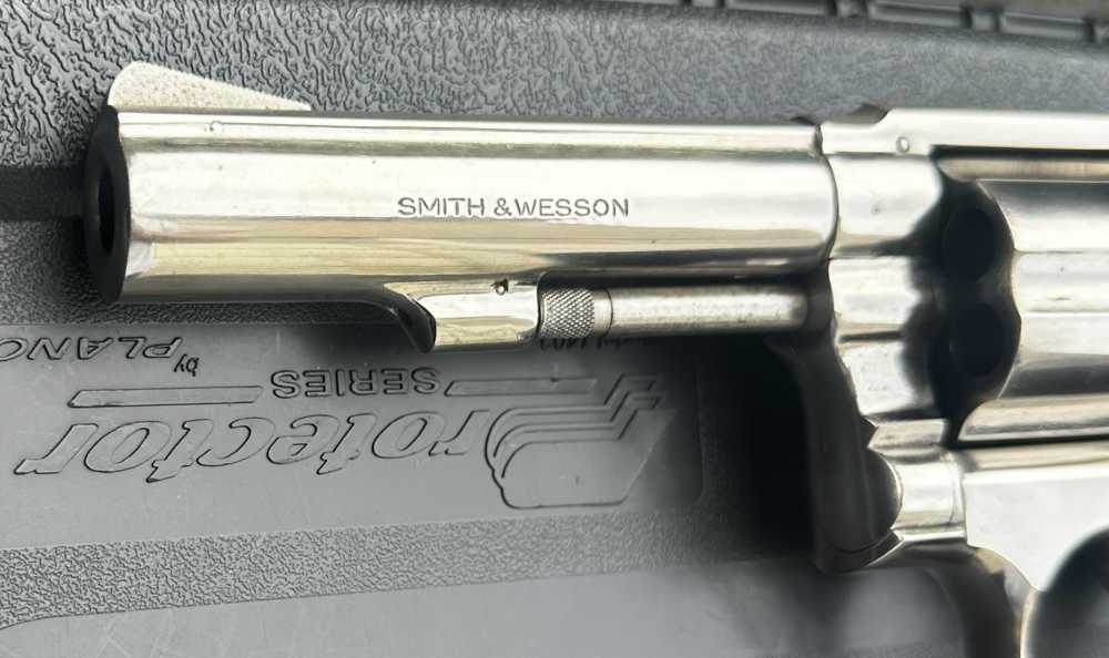 S&W 13-2 .357 Mag, Bright Nickel, 4” Heavy Barrel, Pinned & Recessed, 1979-img-17