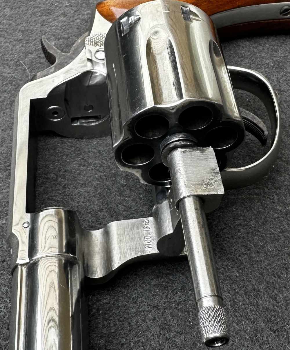 S&W 13-2 .357 Mag, Bright Nickel, 4” Heavy Barrel, Pinned & Recessed, 1979-img-35