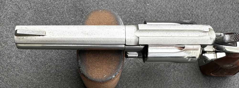 S&W 13-2 .357 Mag, Bright Nickel, 4” Heavy Barrel, Pinned & Recessed, 1979-img-21