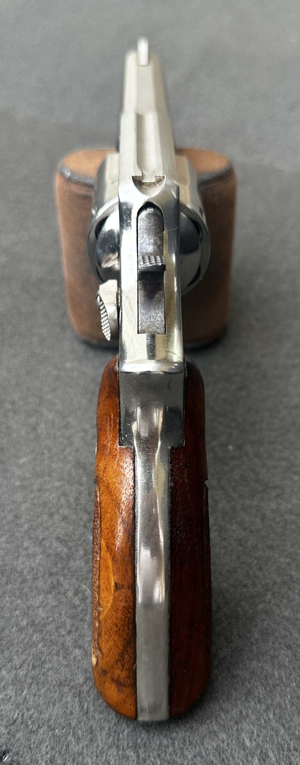 S&W 13-2 .357 Mag, Bright Nickel, 4” Heavy Barrel, Pinned & Recessed, 1979-img-23