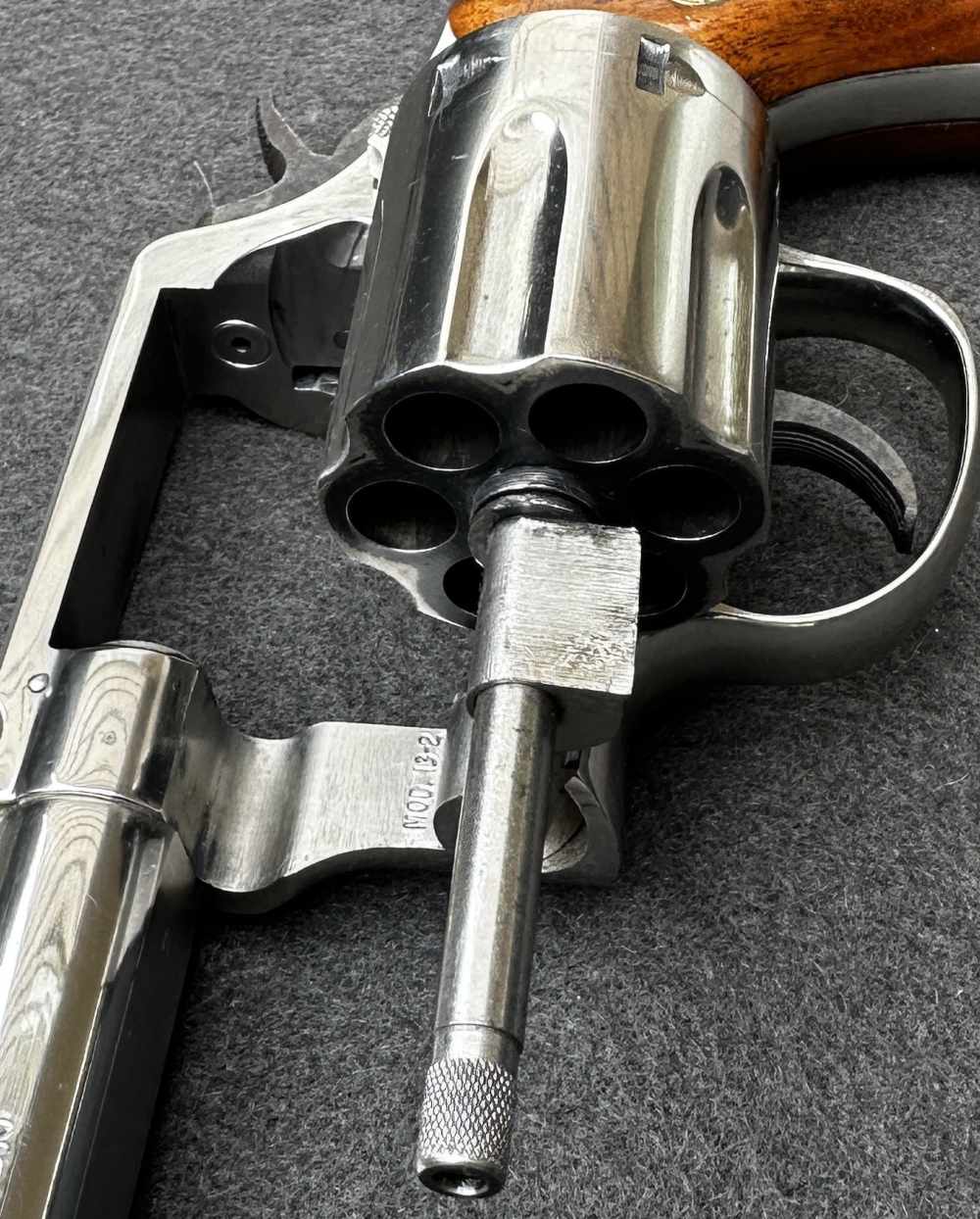 S&W 13-2 .357 Mag, Bright Nickel, 4” Heavy Barrel, Pinned & Recessed, 1979-img-34