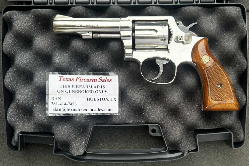 S&W 13-2 .357 Mag, Bright Nickel, 4” Heavy Barrel, Pinned & Recessed, 1979-img-41