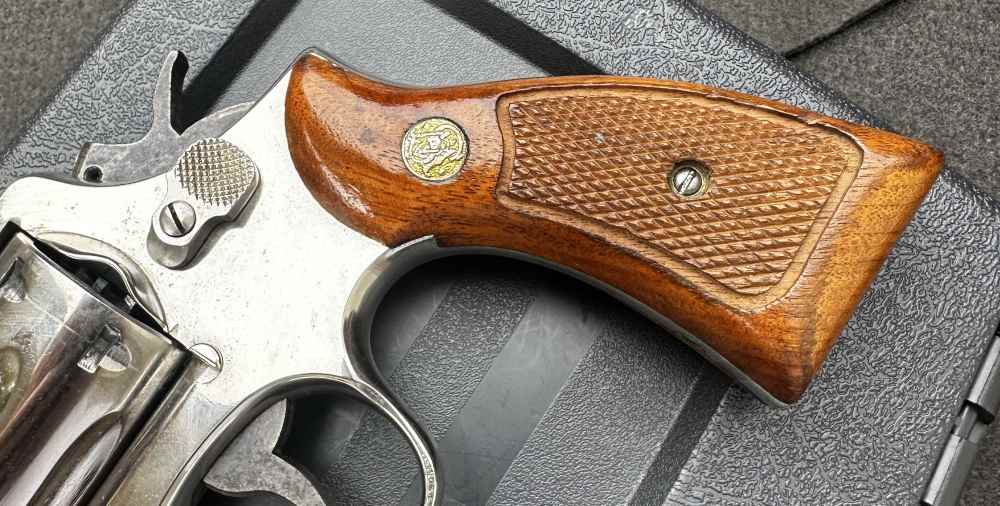 S&W 13-2 .357 Mag, Bright Nickel, 4” Heavy Barrel, Pinned & Recessed, 1979-img-10
