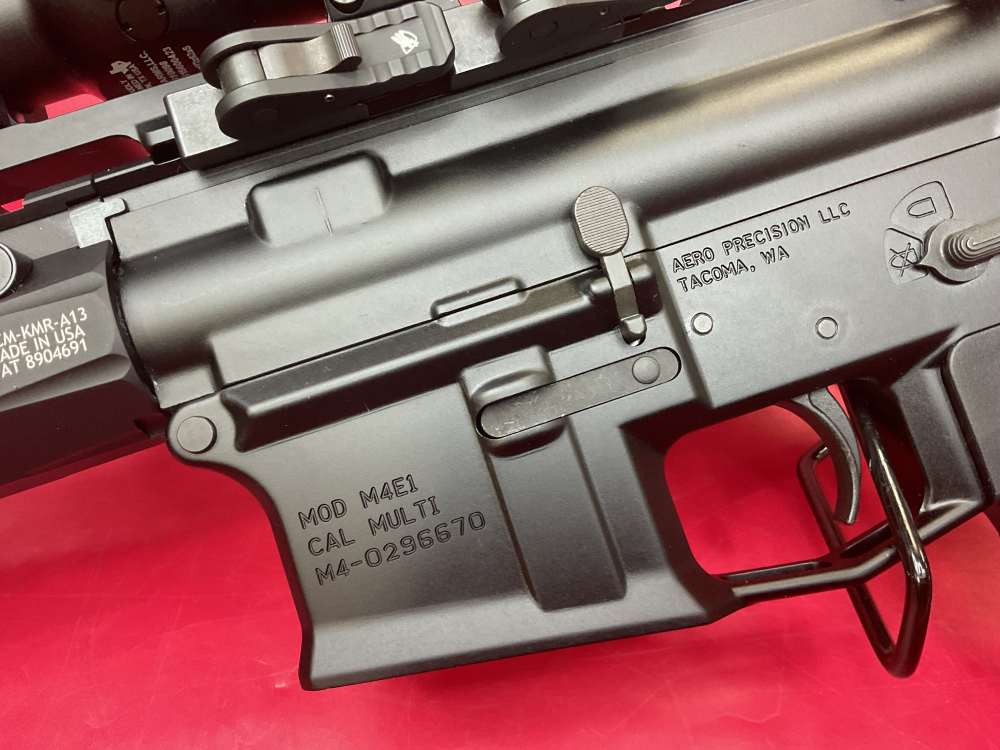 Aero Precision M4E1 5.56 NATO 16” Fluted BCM KMR- Malkoff Light - LVPO AR15-img-6