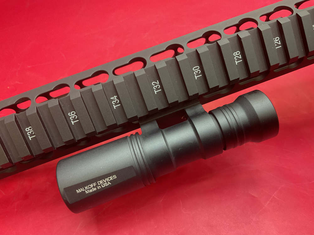 Aero Precision M4E1 5.56 NATO 16” Fluted BCM KMR- Malkoff Light - LVPO AR15-img-25