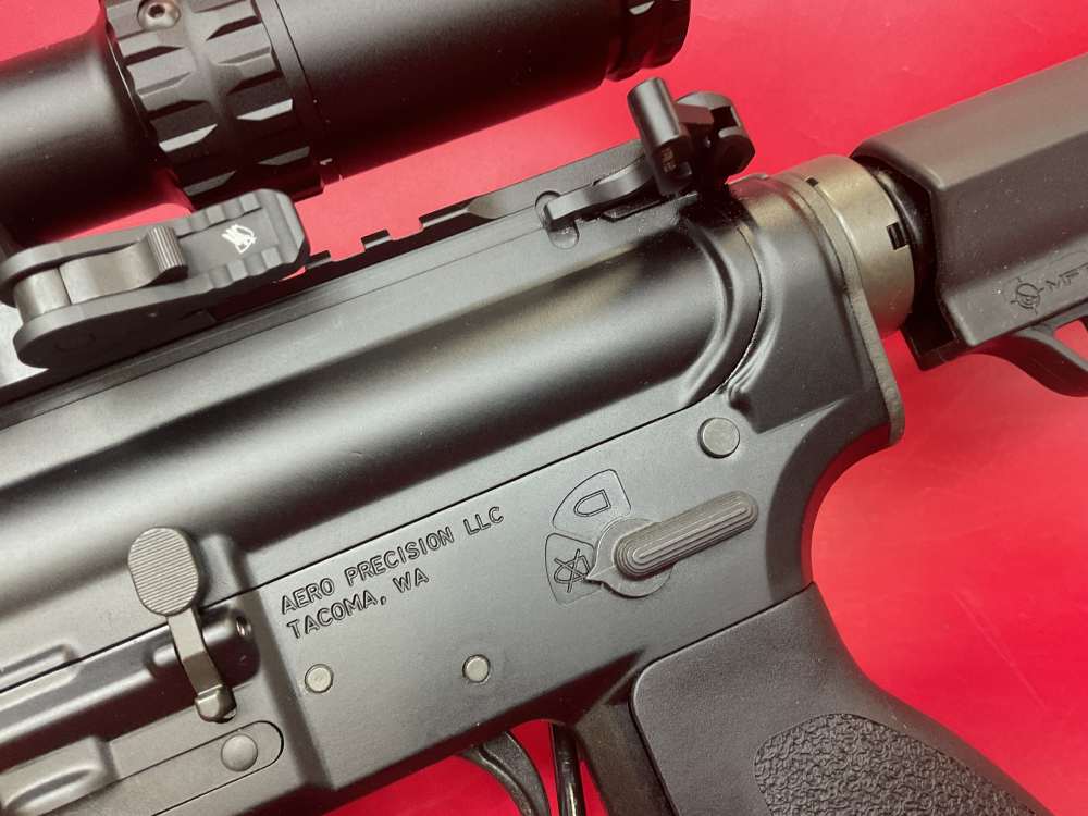 Aero Precision M4E1 5.56 NATO 16” Fluted BCM KMR- Malkoff Light - LVPO AR15-img-3