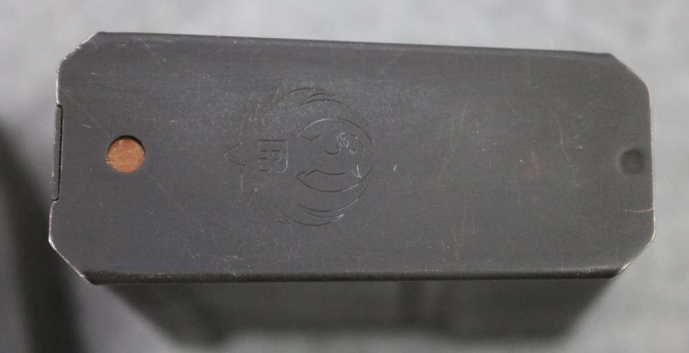 Pair of Factory Ruger Gunsite Scout magazines 308 steel and plastic-img-3