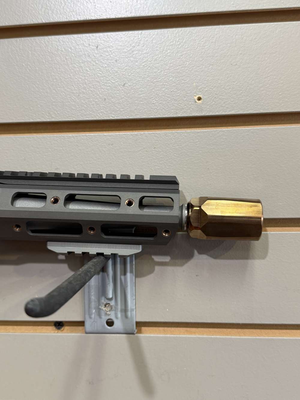 As NEW! Q Mini Fix .300 Black Out. 8 Inch Barrel. Folding Brace, Unfired!-img-14