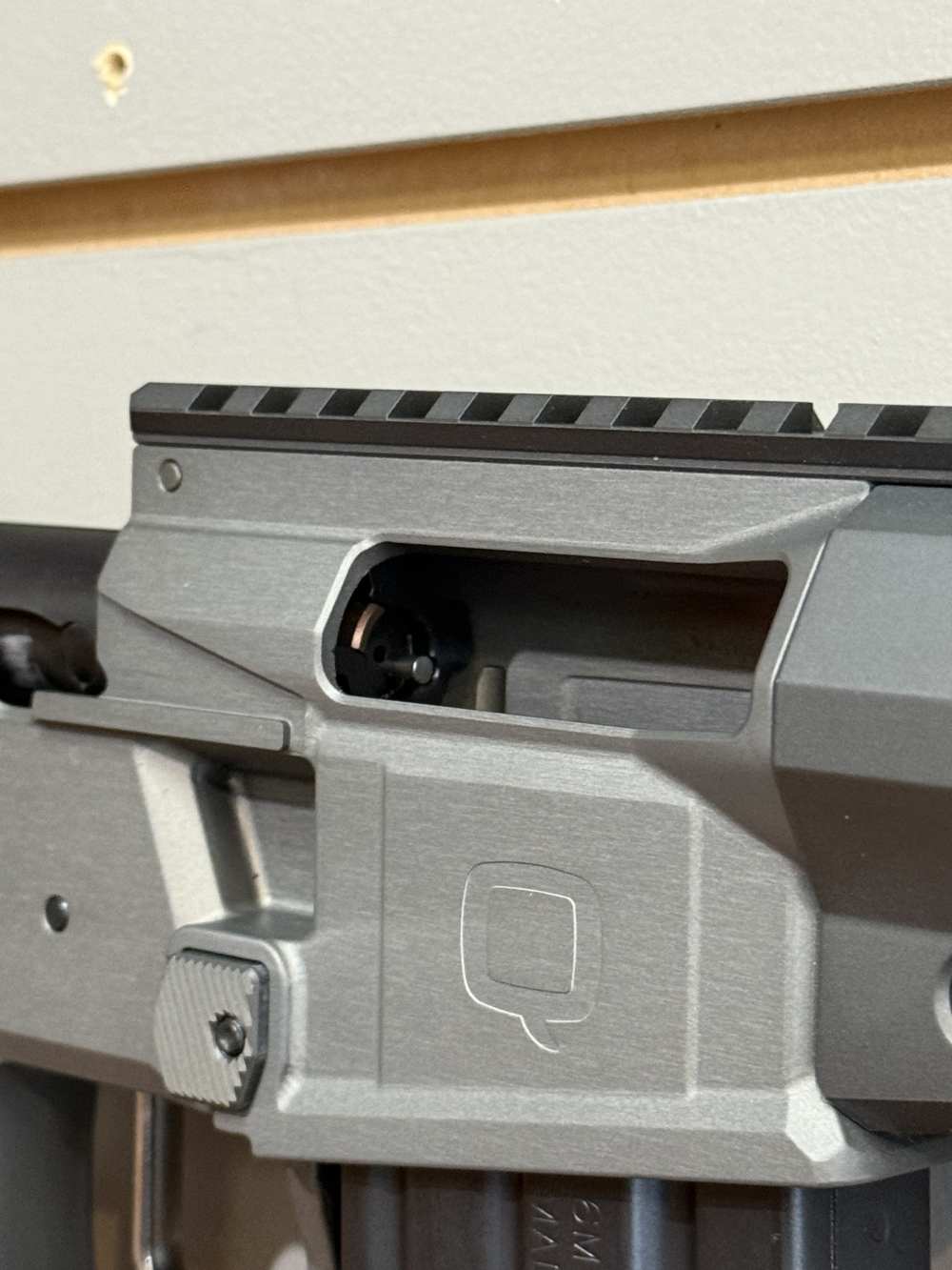 As NEW! Q Mini Fix .300 Black Out. 8 Inch Barrel. Folding Brace, Unfired!-img-11