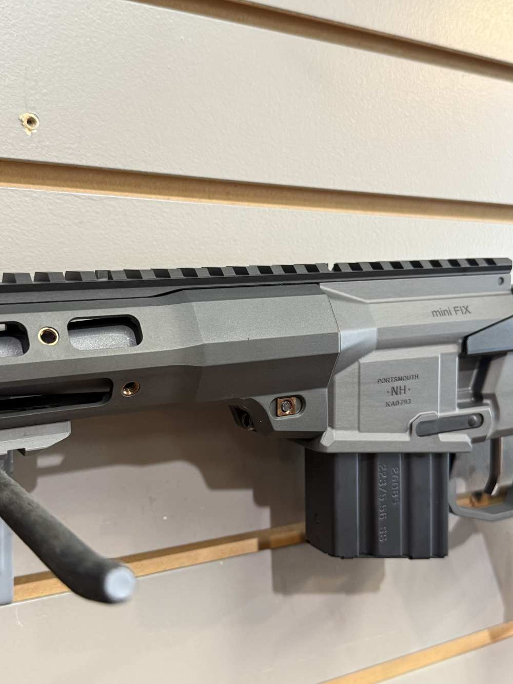 As NEW! Q Mini Fix .300 Black Out. 8 Inch Barrel. Folding Brace, Unfired!-img-19