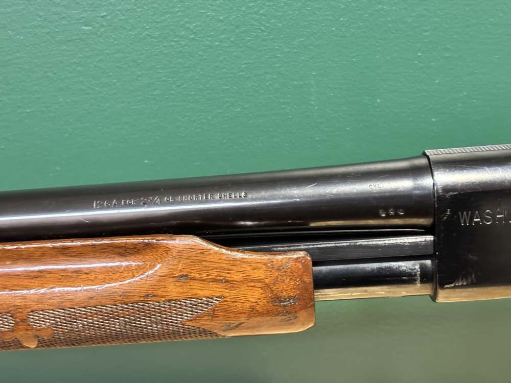 Remington 870 Wingmaster 12 ga Police Shotgun Washington State Patrol Mark-img-9