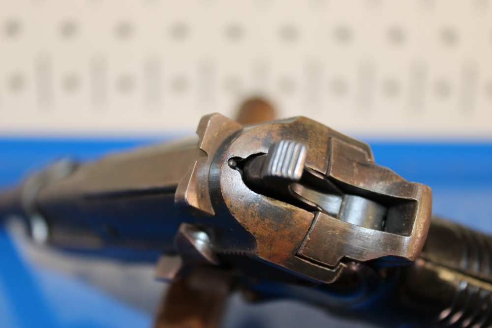 Walther (ac 45) P-38 - 9mm Luger - Rare fnh Barrel - 1945 - WWII - Matching-img-25