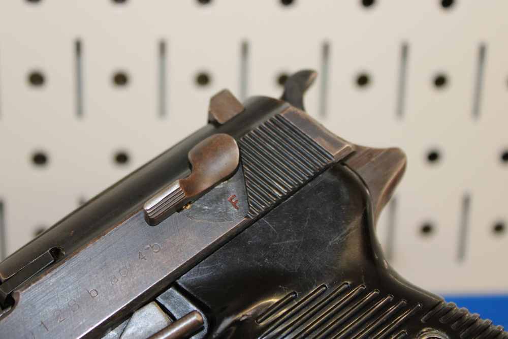 Walther (ac 45) P-38 - 9mm Luger - Rare fnh Barrel - 1945 - WWII - Matching-img-5