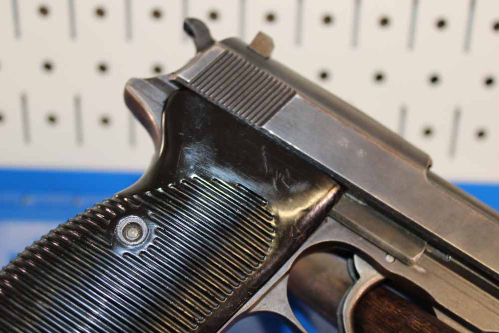 Walther (ac 45) P-38 - 9mm Luger - Rare fnh Barrel - 1945 - WWII - Matching-img-42