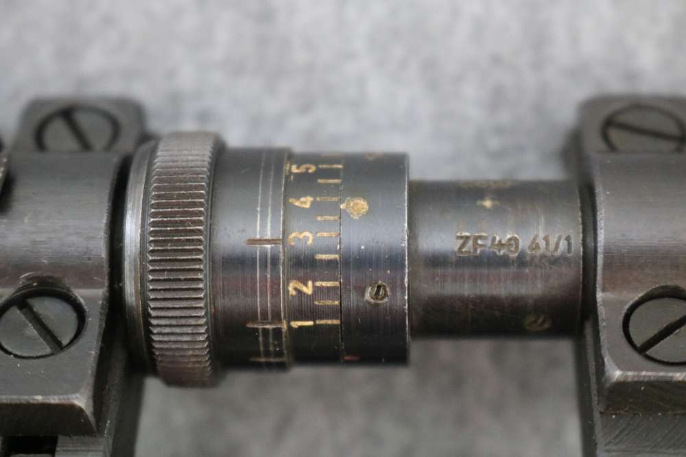 Original WWII ZF 41 sniper/marksman scope and mount ZF40 41/1-img-2