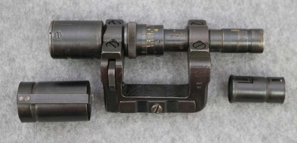 Original WWII ZF 41 sniper/marksman scope and mount ZF40 41/1-img-17