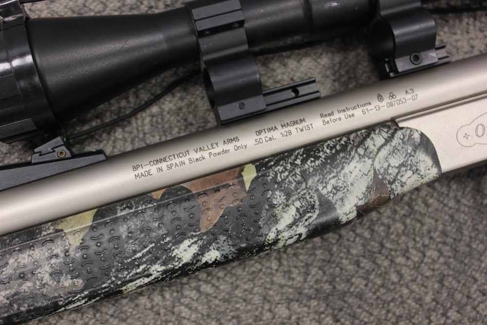 CVA Connecticut Valley Arms Optima Magnum .50 Black Powder rifle! FREE SHIP-img-9