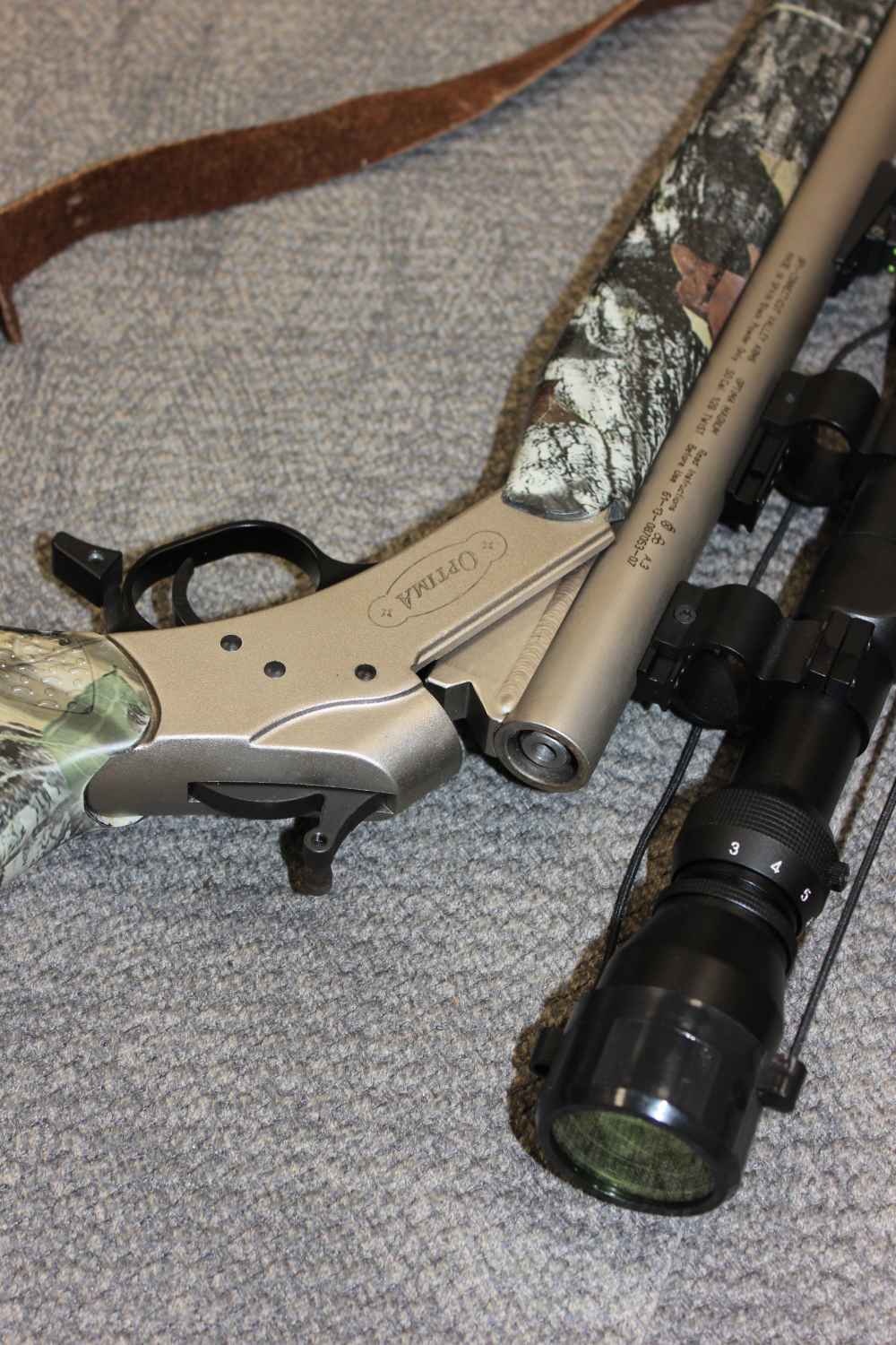 CVA Connecticut Valley Arms Optima Magnum .50 Black Powder rifle! FREE SHIP-img-10