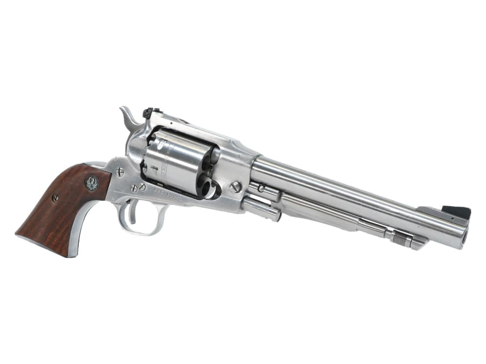 1978 Sturm Ruger Old Army 45 Cal 7.5" Stainless Steel Black Powder Revolver-img-12