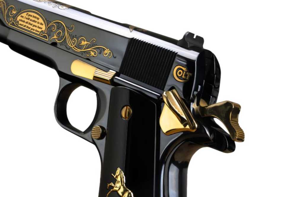 Colt 1911 38 Super "Joaquin Murrieta" 1 of 200 SK Customs #25-img-1