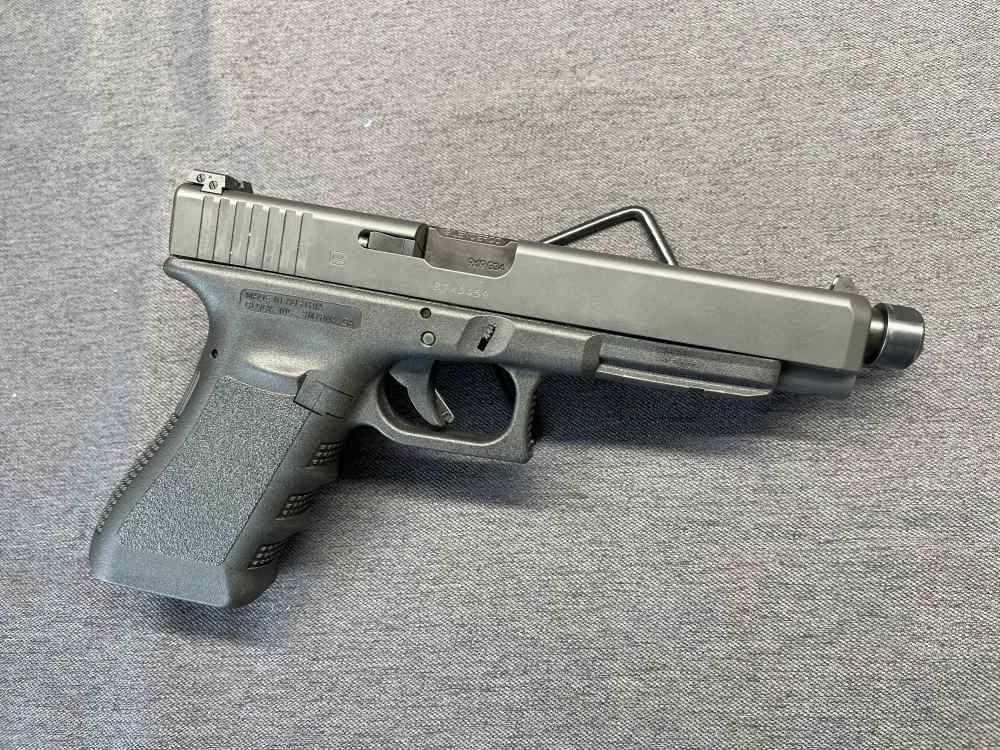 Glock 34 (Gen 3) Threaded Barrel Package 9mm *Penny Start*-img-2