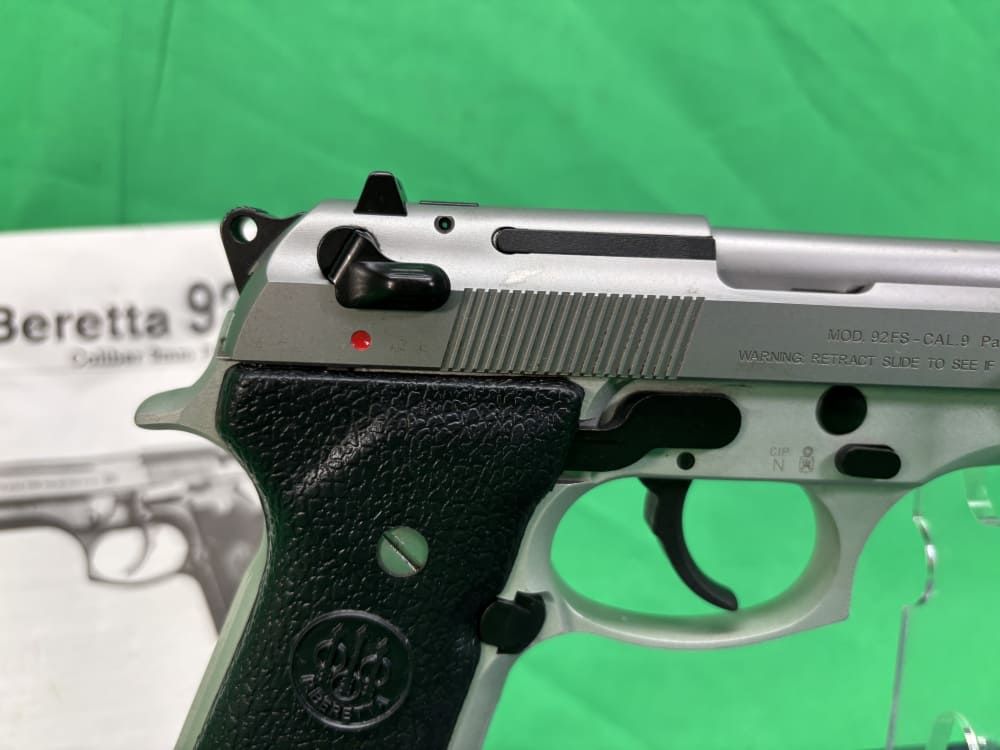 Beretta 92FS Inox 9mm 1-Mag 92 FS In Box w/Literature 9 MM-img-2