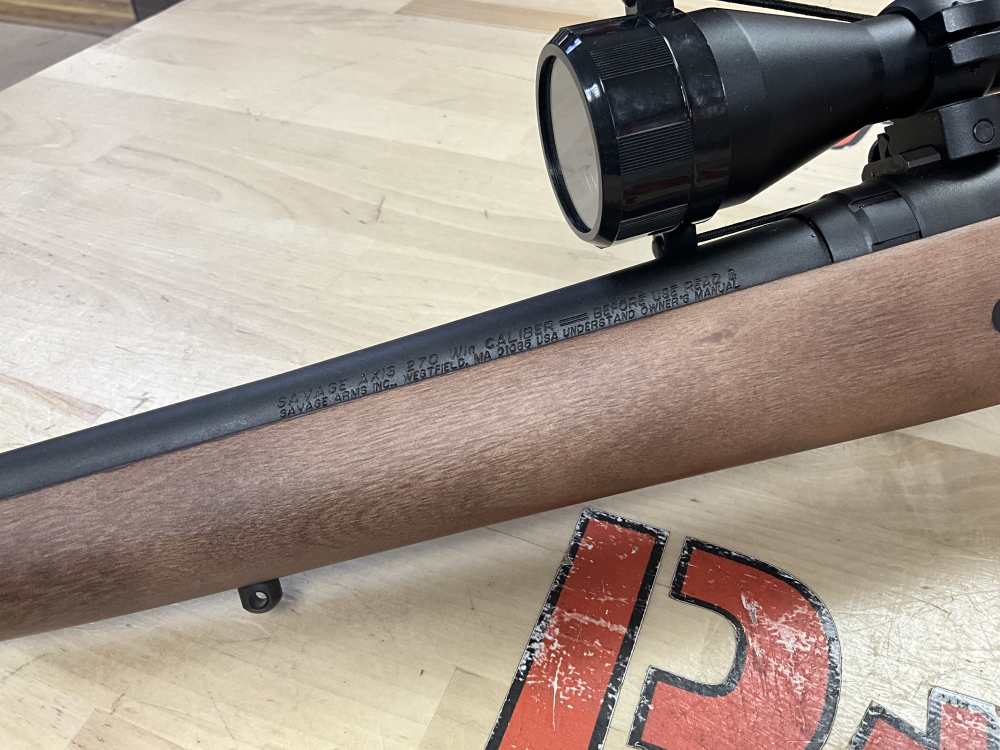 Savage Axis .270 Win Bolt Action 10% Layaway Available-img-13