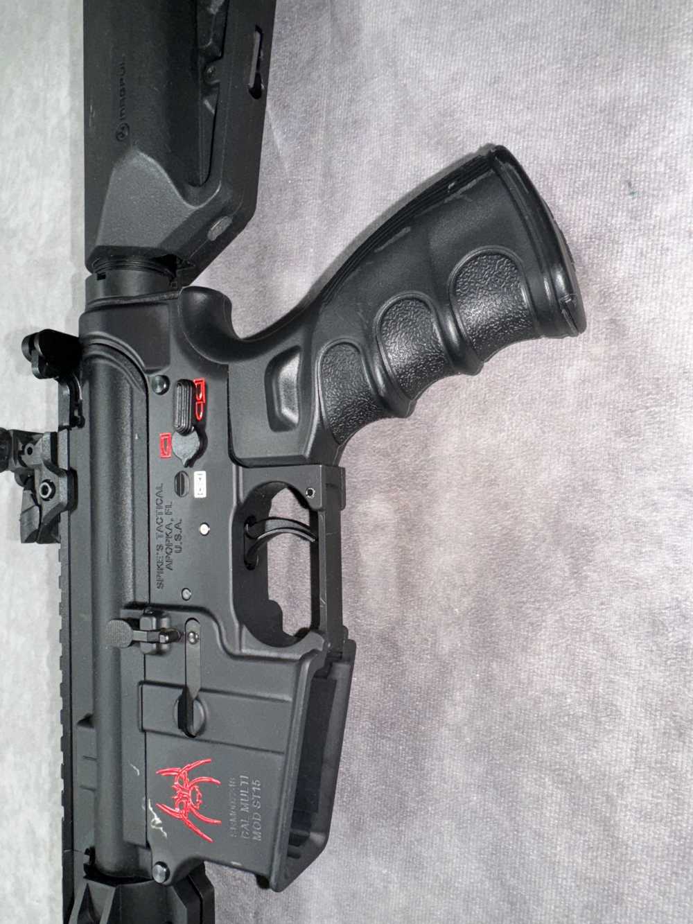 USED! SPIKES TACTICAL MODEL ST-15 AR-15 BUILD .223 WYLDE $.01 PENNY-img-13