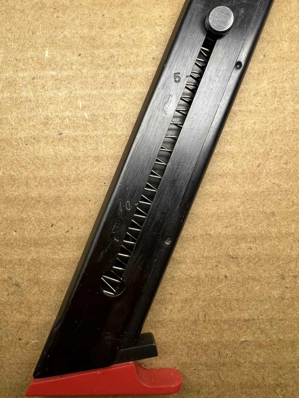 High Standard Pistol .22 Short 10 Round Magazine for Military Grip Models.-img-3