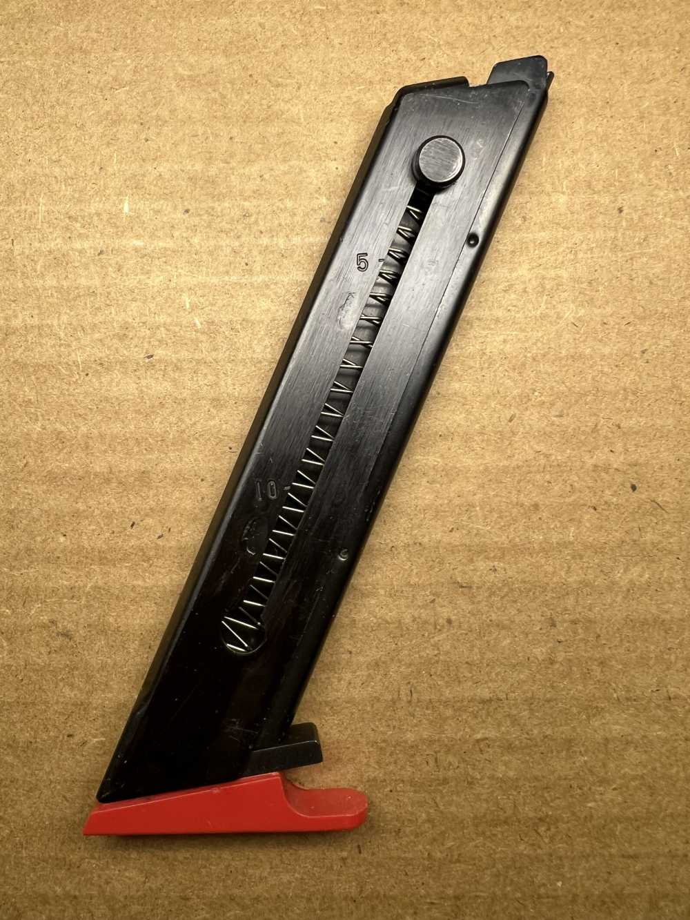High Standard Pistol .22 Short 10 Round Magazine for Military Grip Models.-img-1